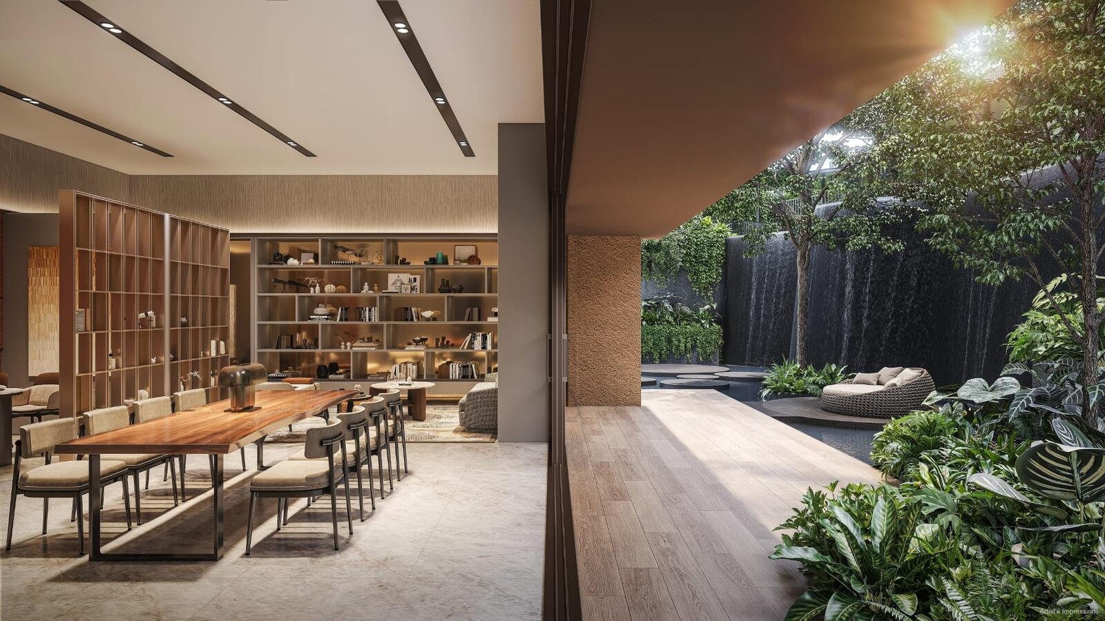 Newton Residences — Clubhouse Lounge